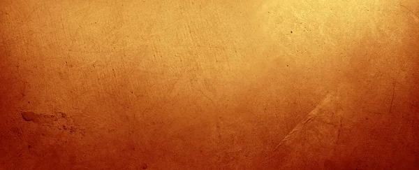 オレンジ色の質感のコンクリート壁の背景 — ストック写真