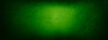 Geniş yeşil desenli beton arka plan. Koyu kenarlar