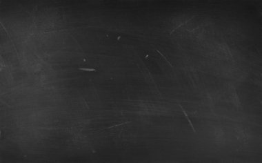 Tahta arka planda tebeşir temizlendi