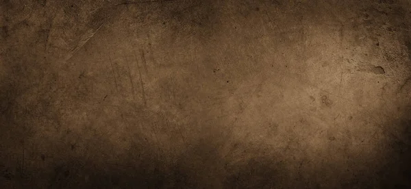Kahverengi Desenli Koyu Grunge Beton Doku Arkaplanı — Stok fotoğraf