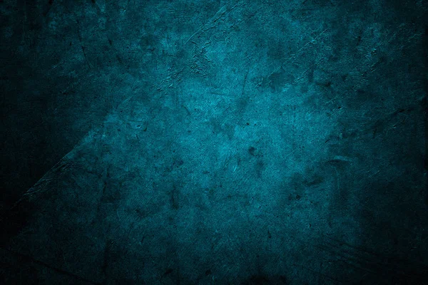 Béton Texturé Bleu Fond Mur Sombre — Photo