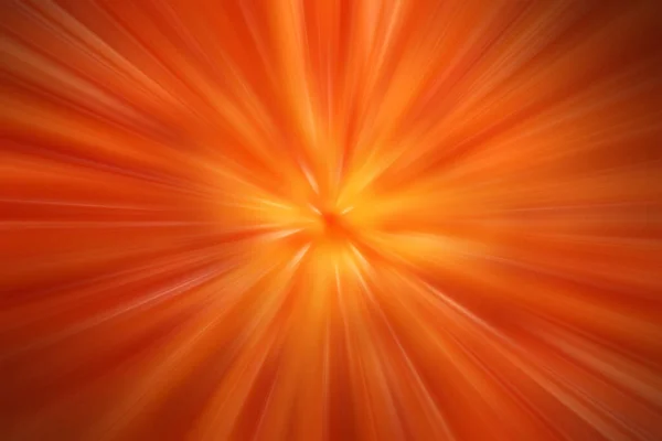 オレンジ色の光線の背景の明るいブラスト — ストック写真