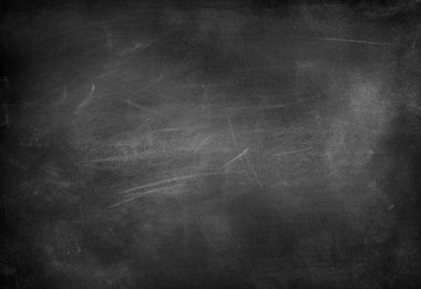 Tahta arka planda tebeşir temizlendi