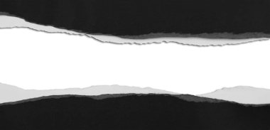 Kopyalanmış siyah kağıt, kopyalanacak yer