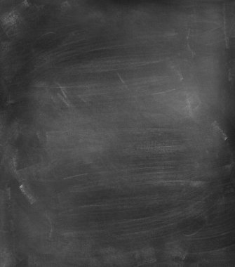 Tahta arka planda tebeşir temizlendi