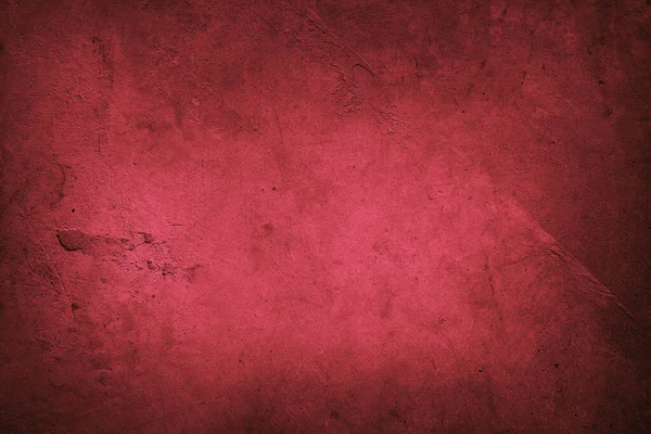Rosso Testurizzato Sfondo Muro Cemento — Foto Stock