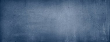 Blue textured concrete wall background