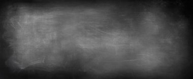 Tahta arka planda tebeşir temizlendi