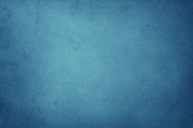 Mavi desenli beton arka plan. Koyu kenarlar