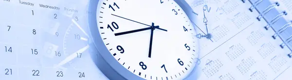 Relógios Calendários Compostos — Fotografia de Stock