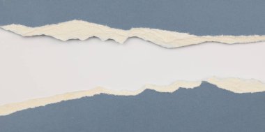 Mavi gazetede yırtık delik