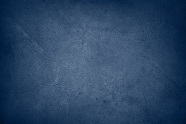 Blue textured concrete wall background