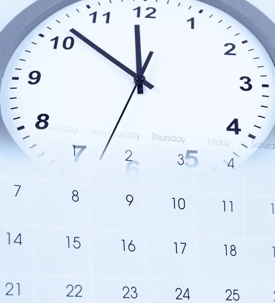 Horloge Visage Calendrier Composite — Photo