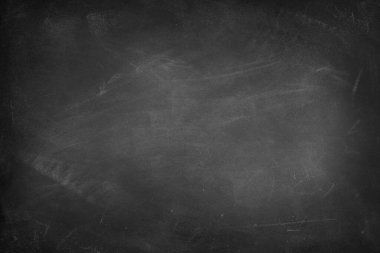 Tahta arka planda tebeşir temizlendi