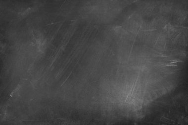 Tahta arka planda tebeşir temizlendi