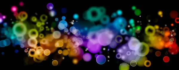 Abstract Colorful Light Blurs Background — Stock Photo, Image