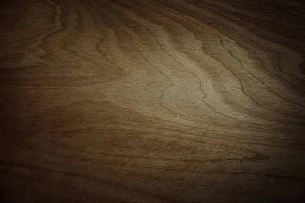 茶色の木の背景にパターンのクローズアップ ダークエッジ — ストック写真