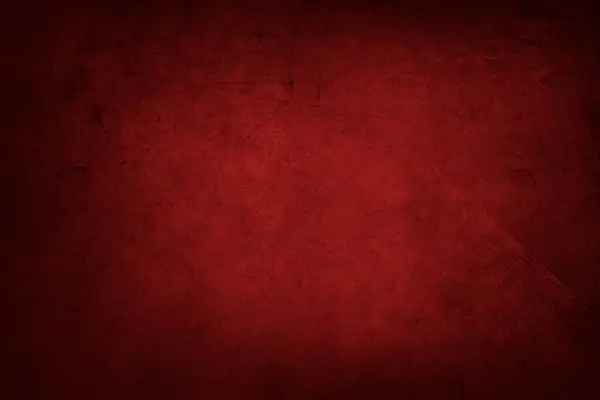 Sfondo Muro Cemento Strutturato Rosso Bordi Scuri — Foto Stock