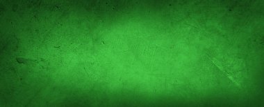 Yeşil desenli beton arka plan. Koyu kenarlar.