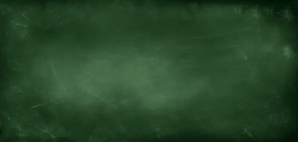 Yeşil Karatahta Arkaplanındaki Tebeşir Temizlendi Stok Fotoğraf