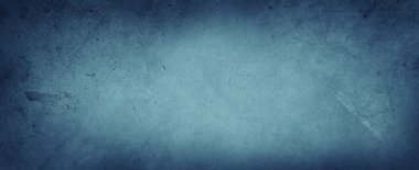 Blue textured concrete wall background