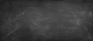 Tahta arka planda tebeşir temizlendi