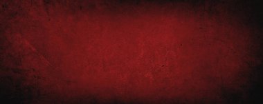 Kırmızı desenli beton arka plan. Koyu kenarlar