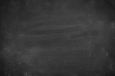 Tahta arka planda tebeşir temizlendi