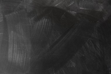 Tahta arka planda tebeşir temizlendi