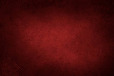 Kırmızı desenli beton arka plan. Koyu kenarlar