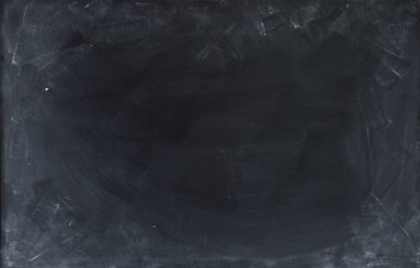 Tahta arka planda tebeşir temizlendi