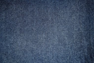 Mavi kot pantolonun yakın plan kumaş dokusu