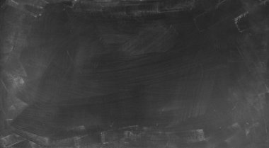 Tahta arka planda tebeşir temizlendi