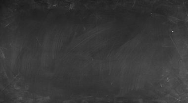 Tahta arka planda tebeşir temizlendi