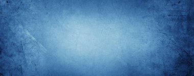 Blue textured concrete wall background