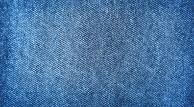 Mavi kot pantolonun yakın plan kumaş dokusu