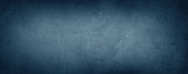 Blue textured concrete wall background