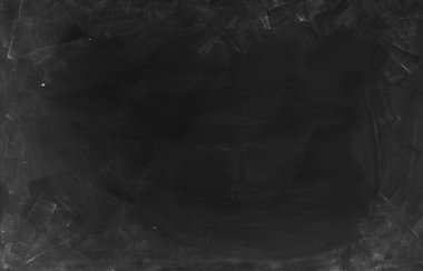 Tahta arka planda tebeşir temizlendi