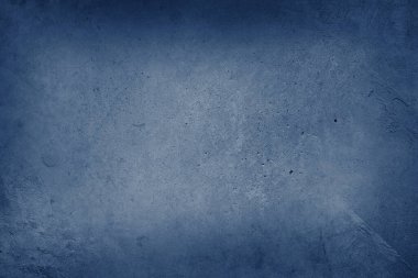 Blue textured concrete wall background