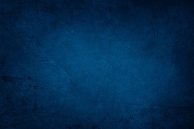 Blue textured concrete wall background