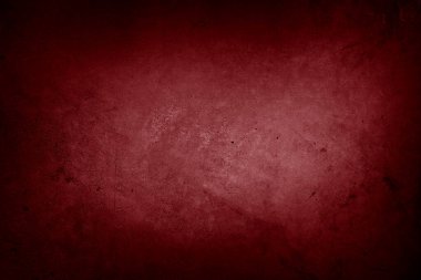 Kırmızı desenli beton arka plan. Koyu kenarlar