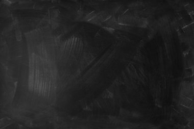 Tahta arka planda tebeşir temizlendi