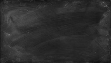 Tahta arka planda tebeşir temizlendi