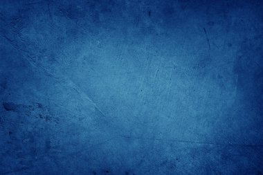 Blue textured concrete wall background