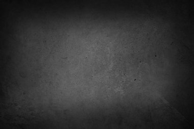 Gri beton duvar arka plan dokulu. Karanlık kenarları