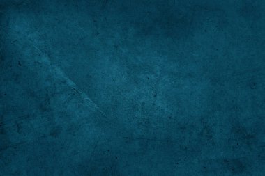 Blue textured concrete wall background