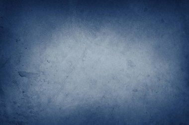 Blue textured concrete wall background