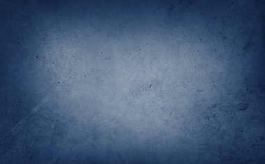 Blue textured concrete wall background