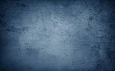 Blue textured concrete wall background