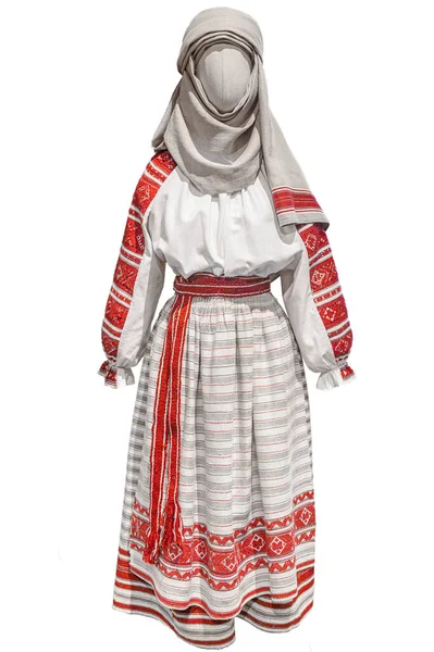 Ukrajinské Vyšívané Národní Tradiční Kostým Oblečení Isola — Stock fotografie